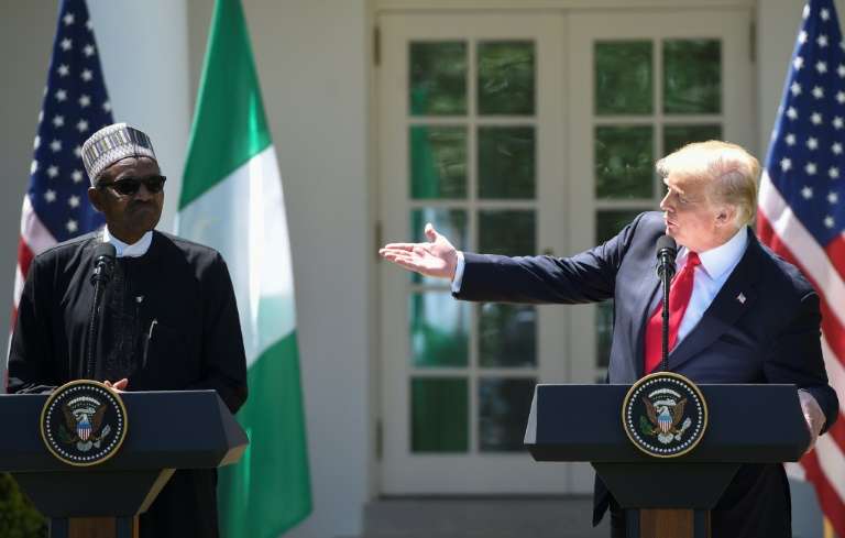 Buhari defends Fulani Herdsmen before Trump