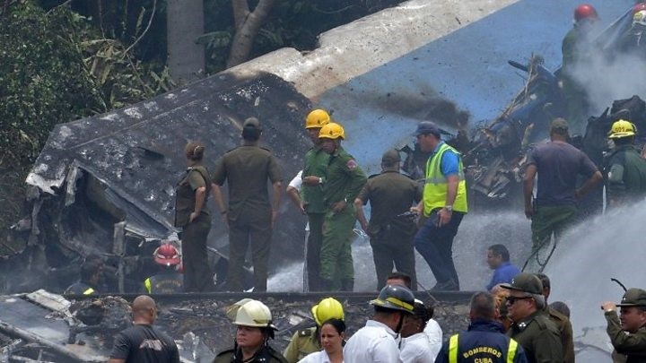 More than 100 die as Cuban plane crashed in Havana