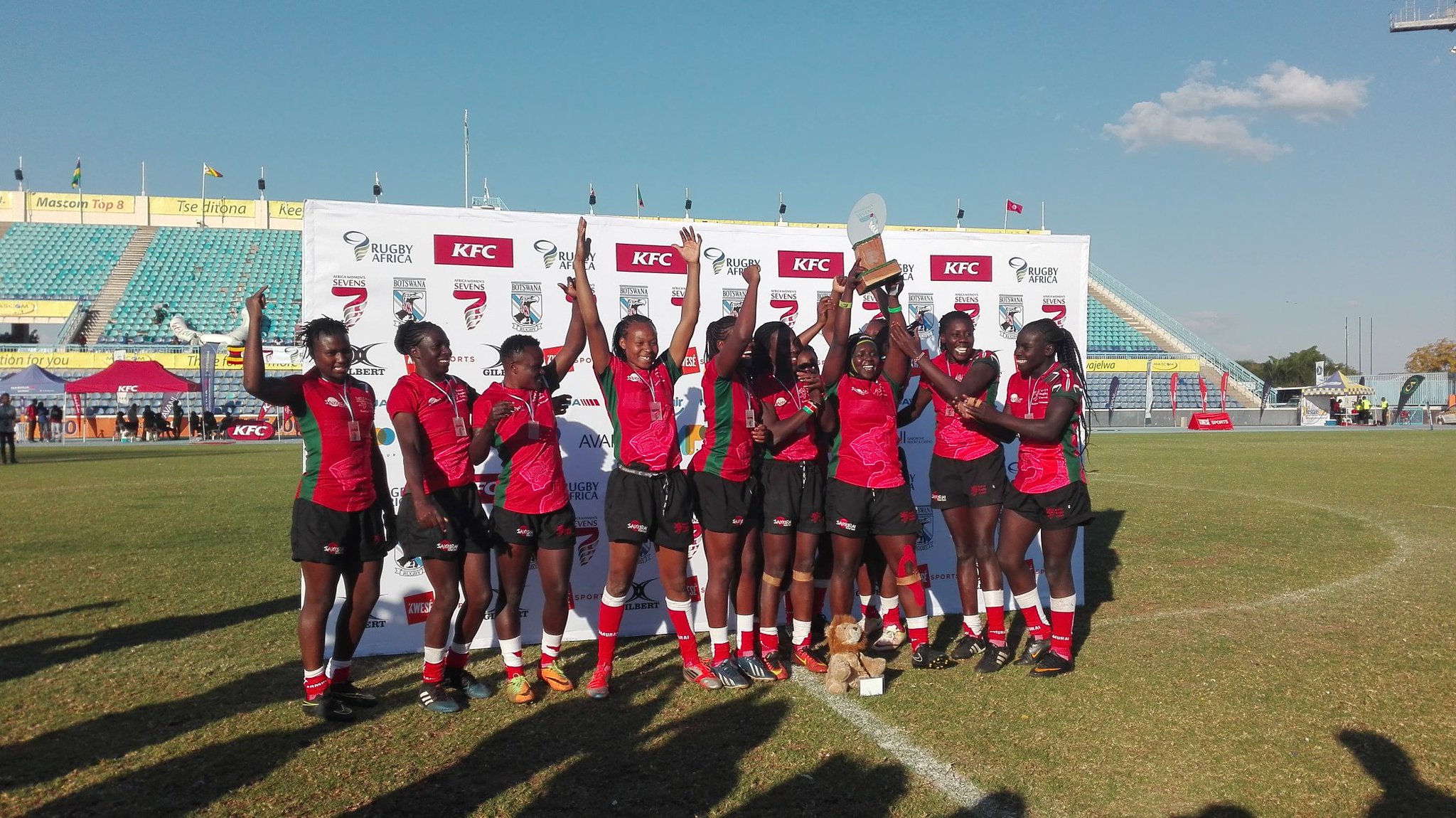 Kenya wins Rugby Africa Women Sevens