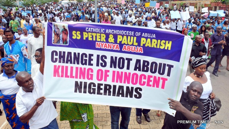 Again, Christians in Abuja protest killings in Nigeria