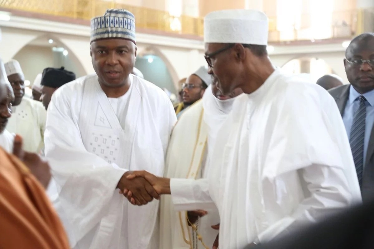 Buhari is insincere about anti-corruption fight—Saraki reacts to Supreme Court victory