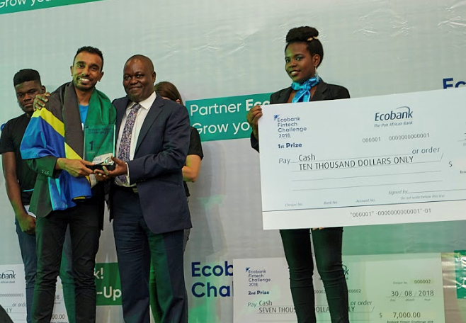 Ecobank announces Winners of 2018 Fintech Challenge