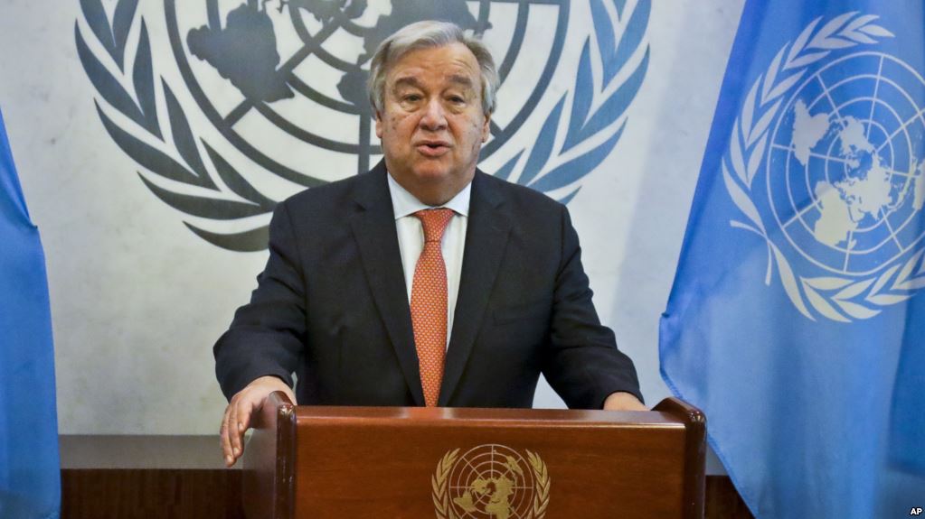 UN’s Guterres  says there is ‘Wind of Hope’ in Africa
