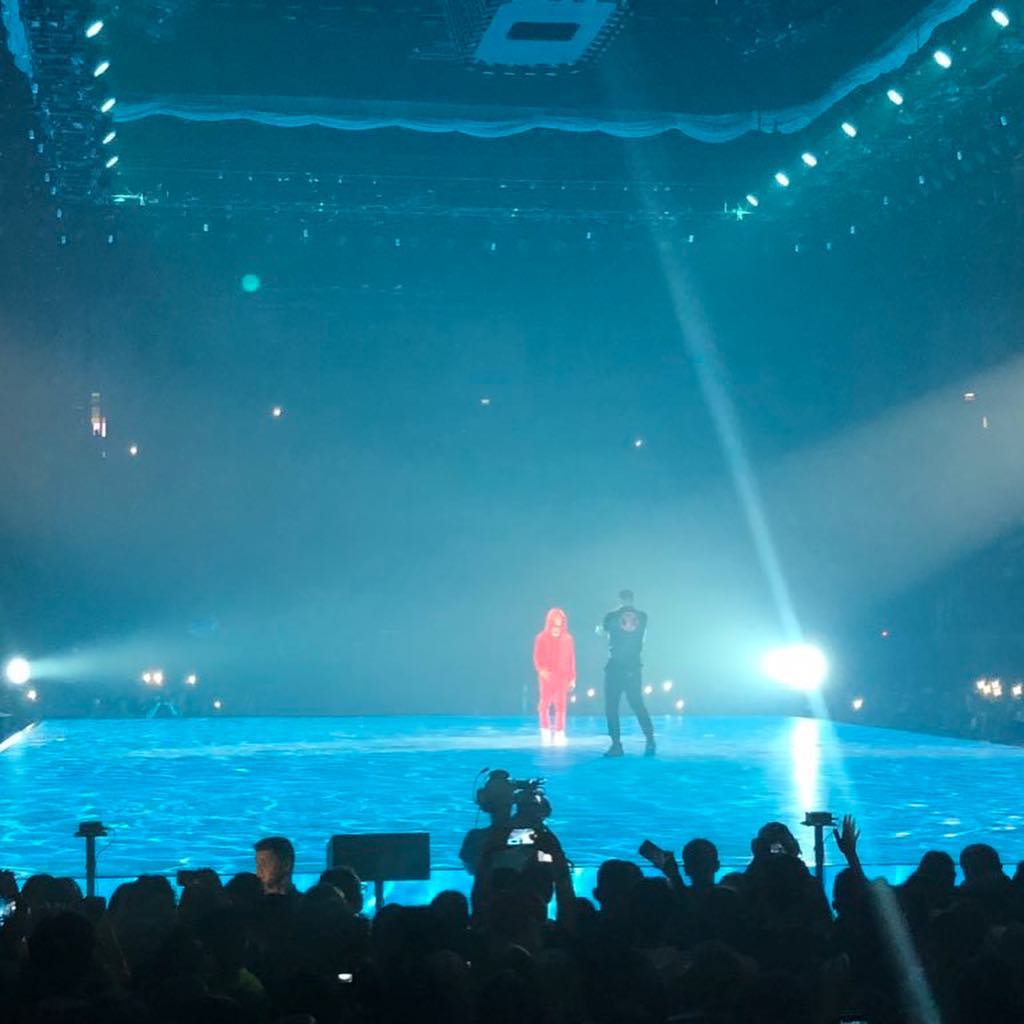 That electrifying moment Wizkid And Drake Light Up O2 Arena