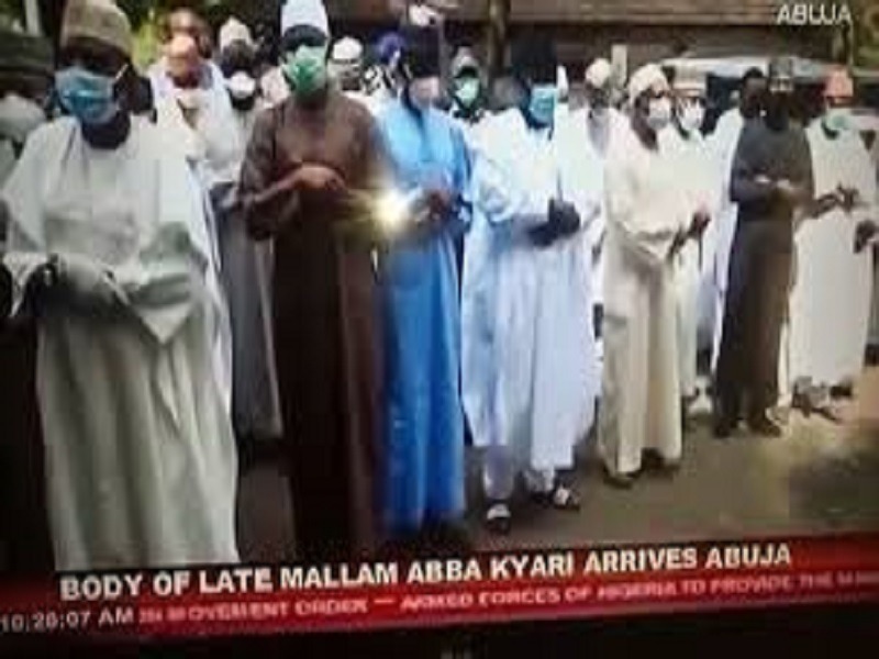 Aso Rocks Bars Mourners who attended Abba Kyari’s Burial