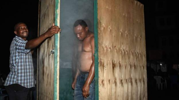 Fighting COVID: Tanzania hospital installs ‘Covid steam booths’