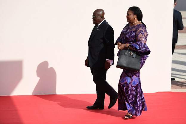 Ghana’s first lady offers to refund allowances after public criticism