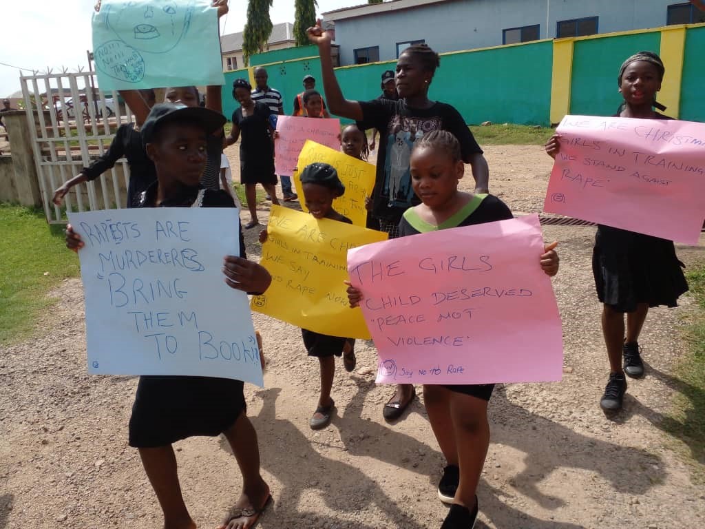Sexual Violence: Presbyterian girls in Nigerian Capital march against rape
