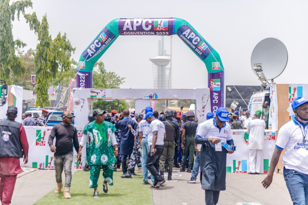 Nigeria: Tempers high as APC convention begins in Abuja