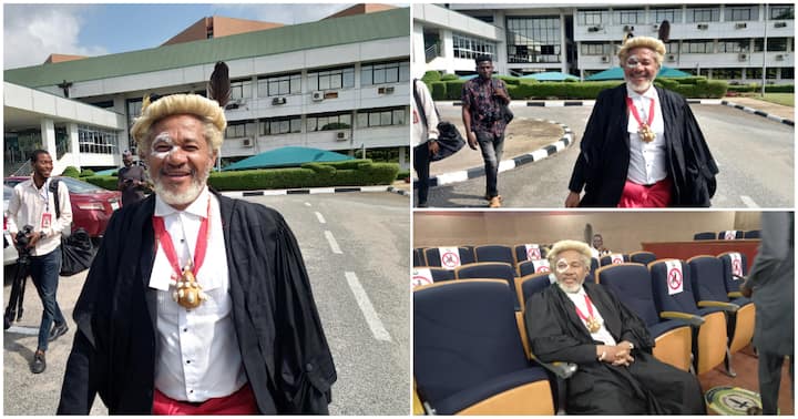 Lawyer dressed like native doctor to protest Supreme Court Judgement