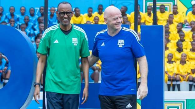 Fifa present as Kigali stadium renamed after football legend Pele