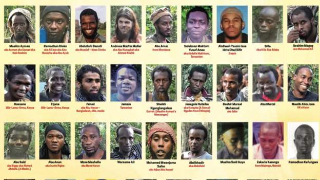 Kenya names dozens of wanted terror suspects