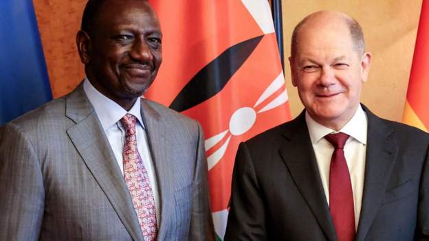Ruto in Germany to find 200,000 jobs for Kenyans