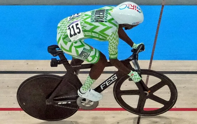 Nigeria’s Olympic cyclist thanks German team for bike loan