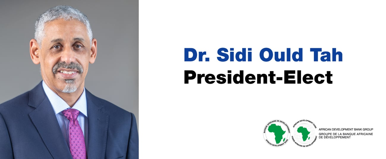 Mauritanian, Sidi Ould Tah, elected 9th President of AfDB